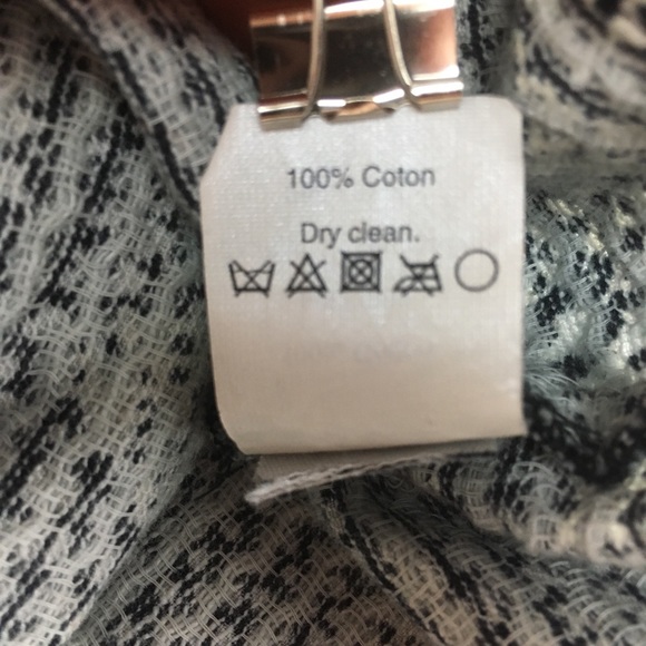 Madewell Geometric Textured Top XS - Picture 8 of 8